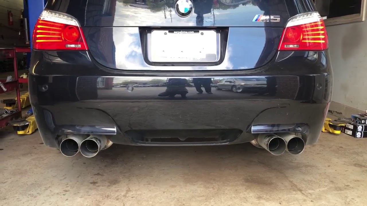 louder than life 2009 BMW M5 Resonator Delete