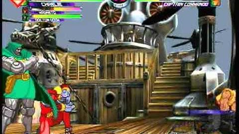 MvC2: Charlie Wavedash