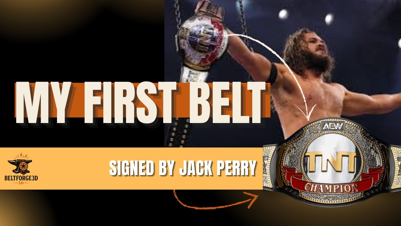 My FIRST Replica Title Belt | AEW TNT CHAMPIONSHIP