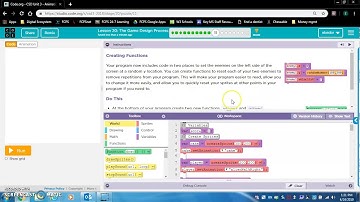 Code.org | Computer Science Discoveries | Unit 3 Lesson 20 part 2