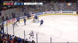 2015 Stanley Cup Final. Blackhawks vs Lightning. Game 1 highlights