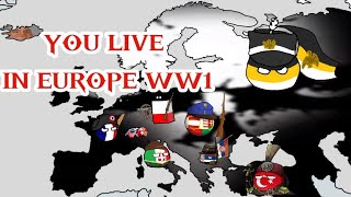 Mr Incredible Becoming Uncanny/Canny Mapping: You Live In Europe during WW1