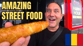Trying Many Different Street Foods In Bukarest Romania 