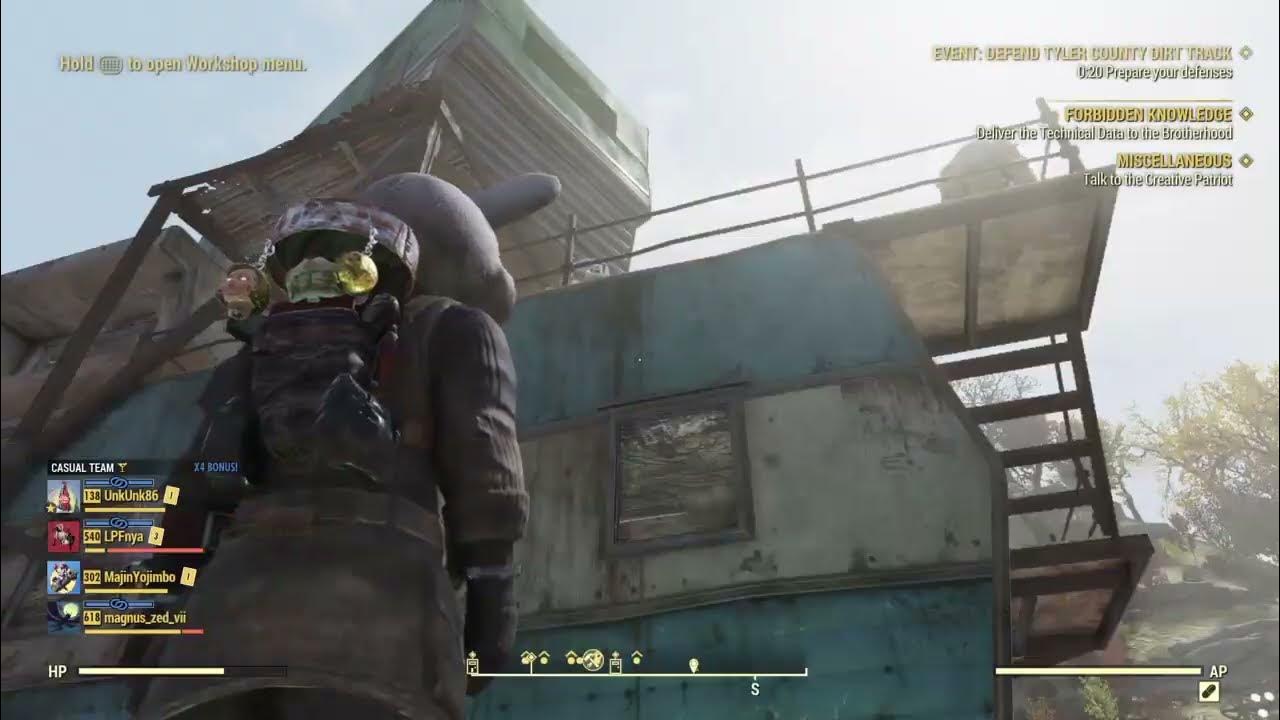 Fallout 76 challenges / Tyler County Dirt Track / Event Fertile Soil