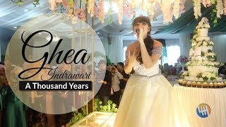 GHEA INDRAWARI - A THOUSAND YEARS (LIVE SAMARINDA)