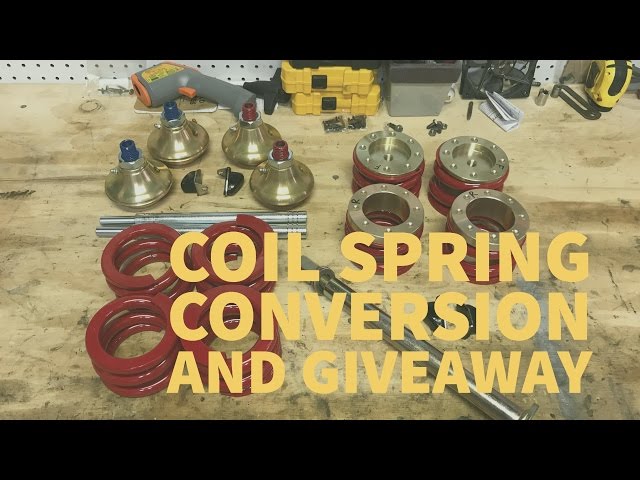 Hard Coil Spring Conversion Kit for classic Mini