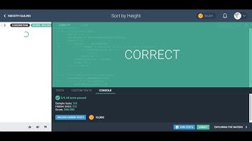 Sort By Height - Codefights - Python