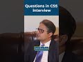 CSS'24 Interview Questions CSS Interview Questions | Officers Academy 0321/03281333358 #cssinterview
