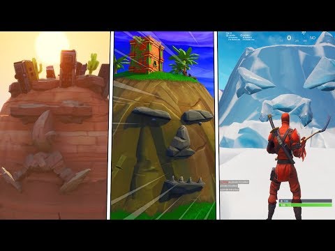 visiter-un-visage-gÉant-dans-le-dÉsert,-la-jungle-et-la-neige-sur-fortnite-!