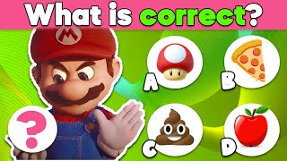 Guess the Hidden Figure | Super Mario Bros Movie  Fun Quiz
