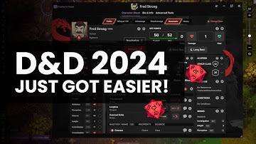 D&D 2024 - In-line Editing and Upgraded Designs!