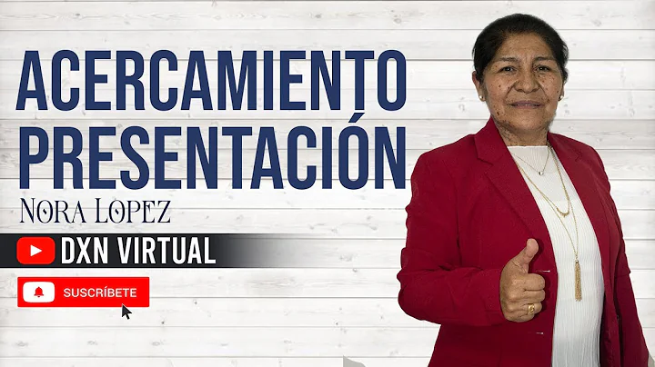 ACERCAMIENTO Y PRESENTACIN NATURAL | Nora Lpez