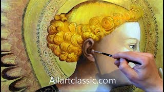 How to Paint an Angel with Tempera and Acrylic