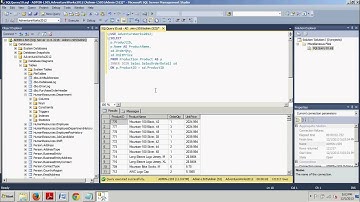SQL Server Tutorial 30:  Using the INNER and OUTER JOIN operator