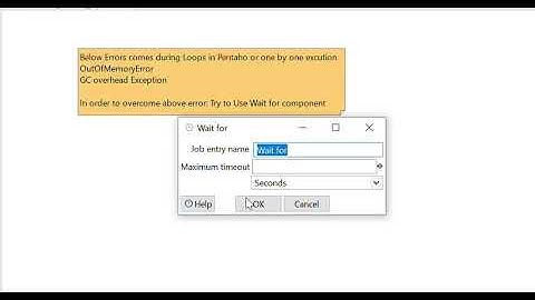 outofmemory error [GC overhead exception] in Pentaho