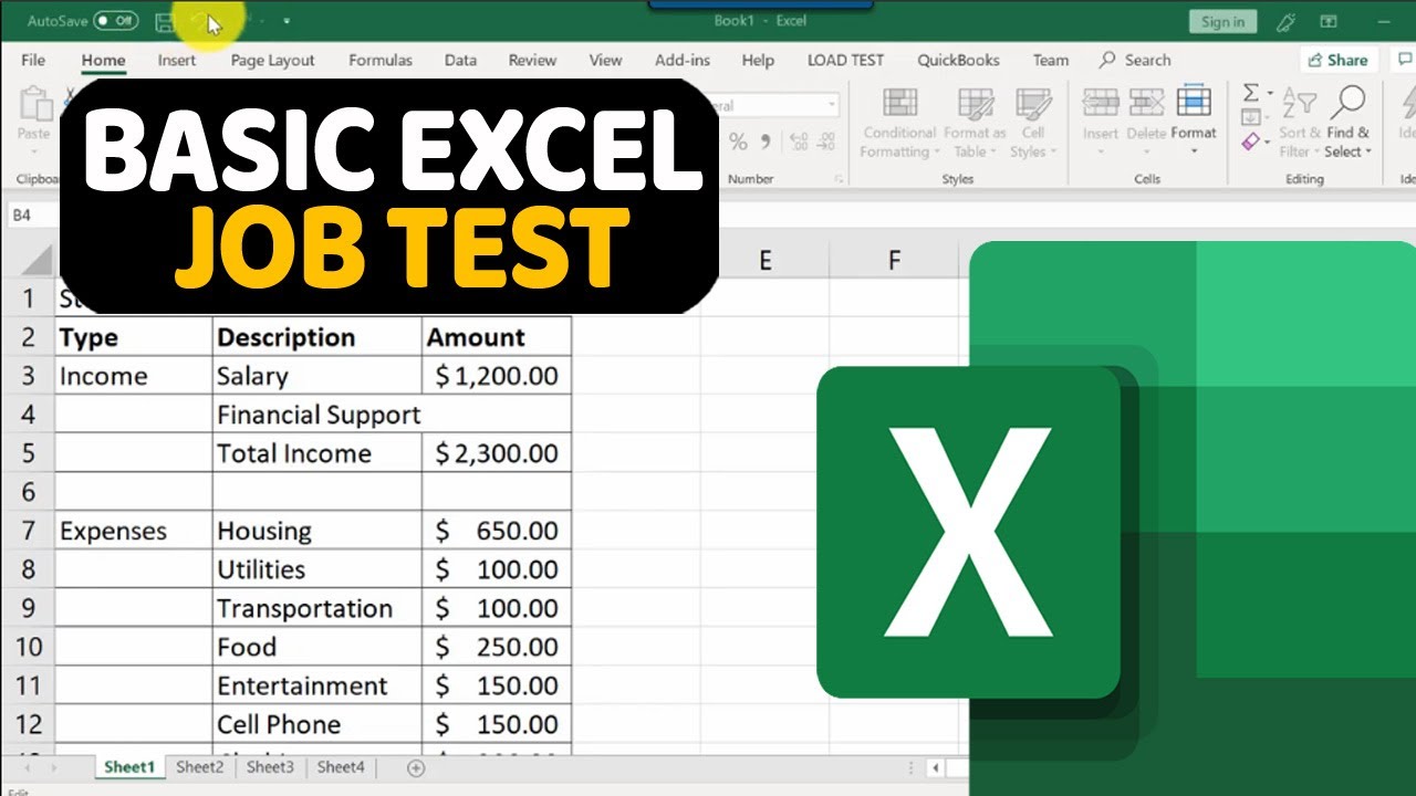 Aptitude Test For Excel With Answers