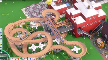 Parkitect, Timelapse of Making a Giant Park