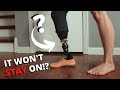 My Prosthetic Leg Won't STICK To Me?! (Socket Troubleshooting)