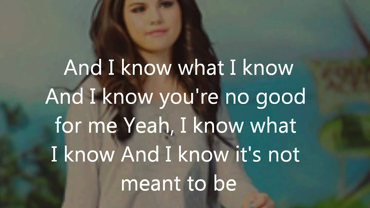 Selena Gomez   My Dilemma lyrics