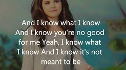 Selena Gomez - My Dilemma lyrics  - Durasi: 3:15. 