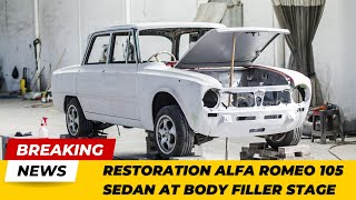 Alfa Romeo 105 Sedan | After Floor Restoration by kiatmotor 1,060 views 1 year ago 9 minutes, 32 seconds
