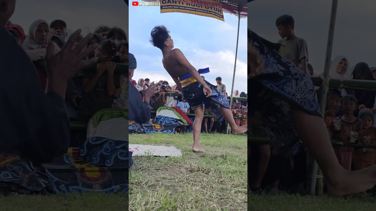 KASIHAN😱Terpental kesurupan‼️ #jaranan #jathilan #kudalumping