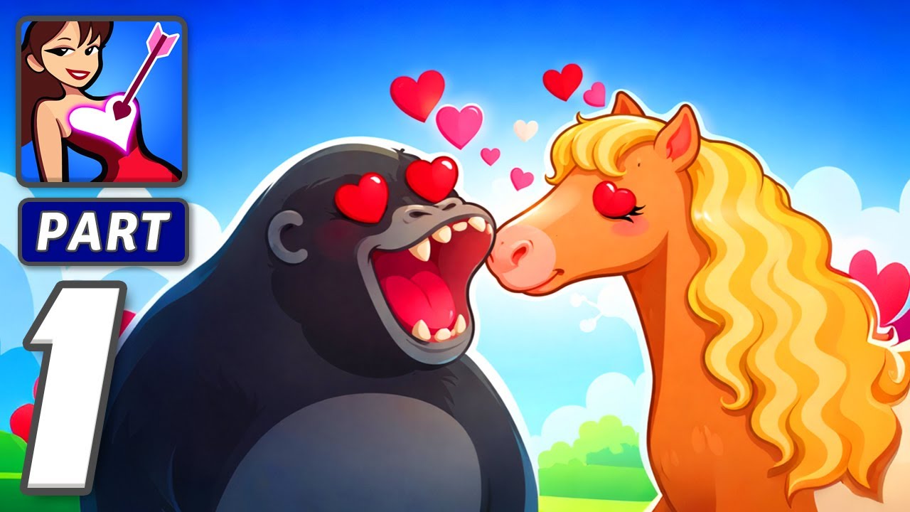 Love Archer: Cupids Arrow - Gameplay Walkthrough Part 1 - Match Hearts Perfectly (iOS, Android)