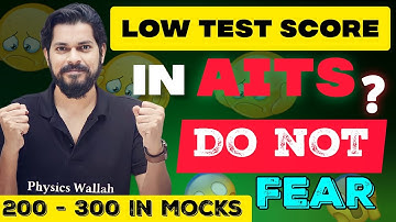 Low Test Marks in AITS & Mock Tests🥹|| Pankaj Sir Suggestion To All JEE & NEET Aspirants 🚨