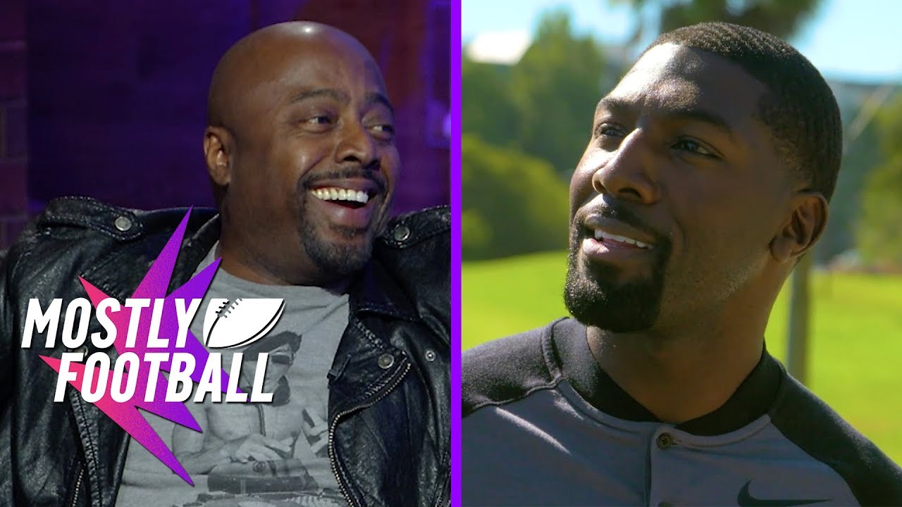 Super Bowl Champion Greg Jennings and Donnell Rawlings Come By To Stir Things Up | Mostly Football mens swim shorts