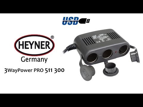 HEYNER 3Way Power Pro — автомобильный разветвитель — видео обзор 130.com.ua HEYNER 3Way Power Pro — автомобильный разветвитель — видео обзор 130.com.ua
