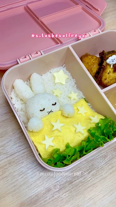 #kotakbrkalfreya #miffy #bekal #nasikarakter #bento #idebekal #lunchbox