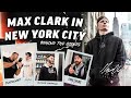 Max clarks crazy trip to nyc behind the scenes of sneaker shopping  photoshoot for his collection