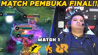 Bareng ANTIMAGE // Match Pembuka Grand Final!! Albert Dikasih LING!! - RRQ vs ONIC Match 1 Play Off