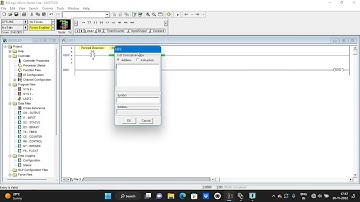 Forward Reverse Starter Ladder Logic in allen bradley (Rockwell) PLC by using RSLogix Software