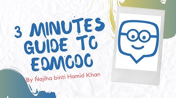3 MINUTES GUIDE TO EDMODO
