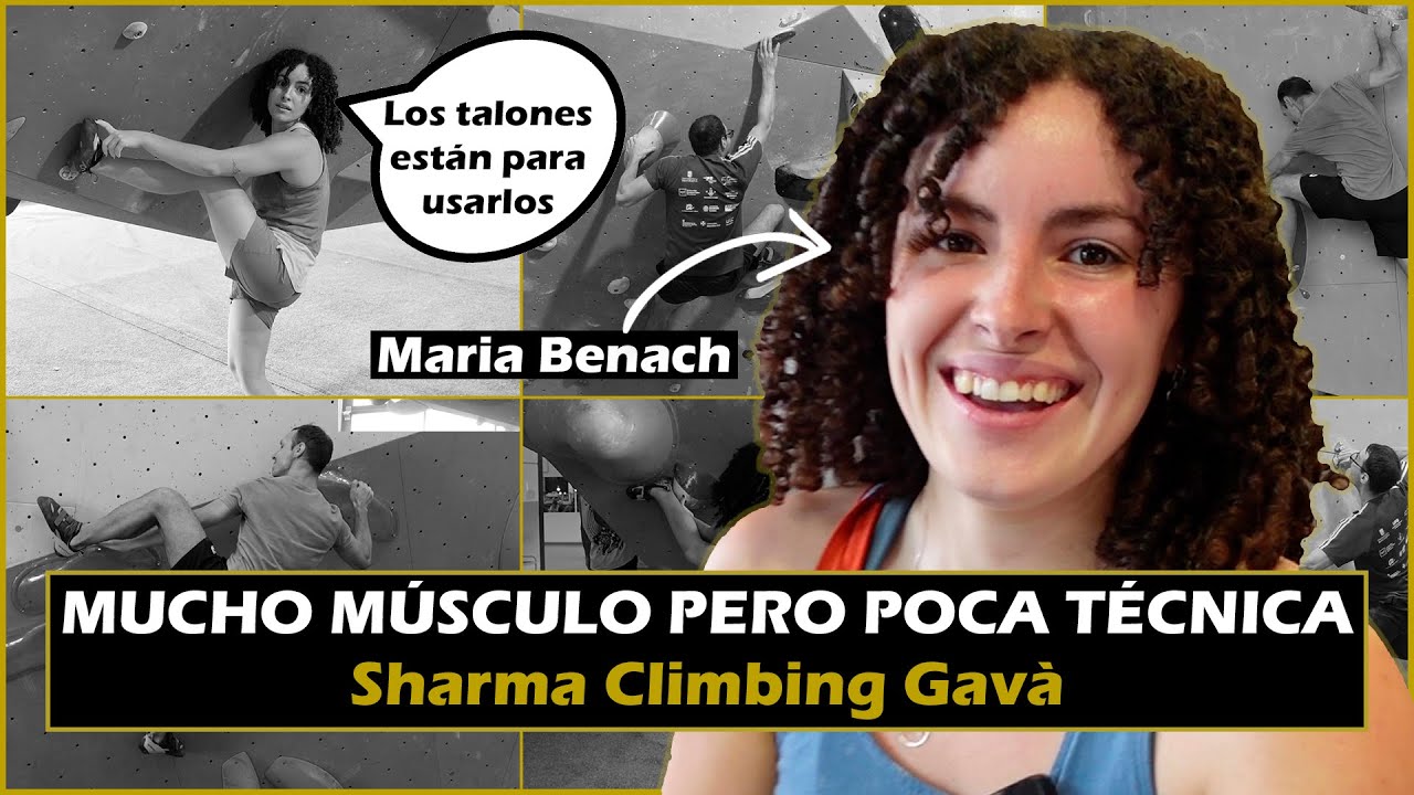 ASÍ se utilizan LOS TALONES en ESCALADA | ft. Maria Benach