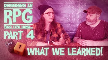 Play testing: what we learned!