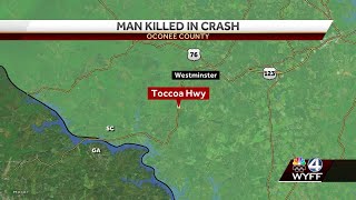 Driver killed in Upstate crash, coroner says