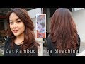 CAT RAMBUT COKLAT TANPA BLEACHING - CAT SENDIRI TANPA SALON