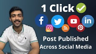 How to Publish Social Media Post on Facebook, Instagram, Twitter in One Click screenshot 4