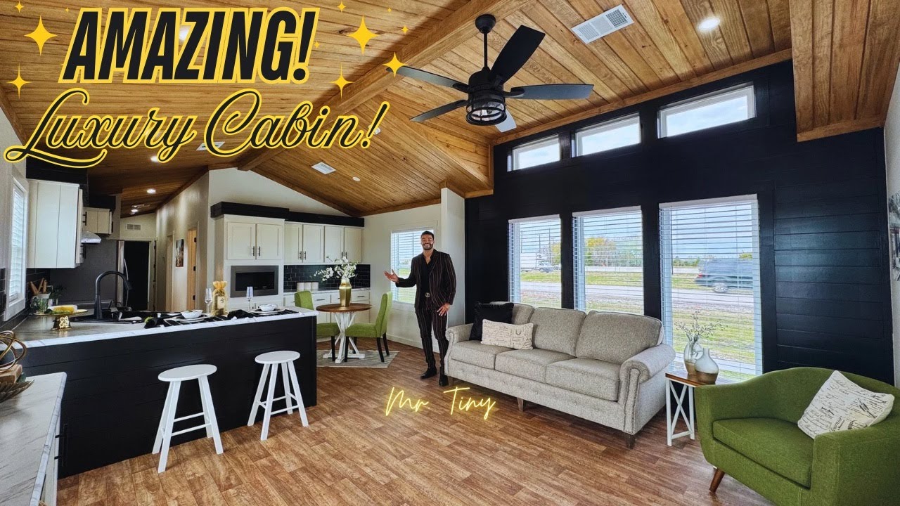 Inside the MOST BEAUTIFUL MODERN Manufactured Home of 2025 - YouTube