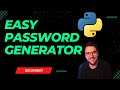 Student Cyber Security Project | Build a Python Password Generator