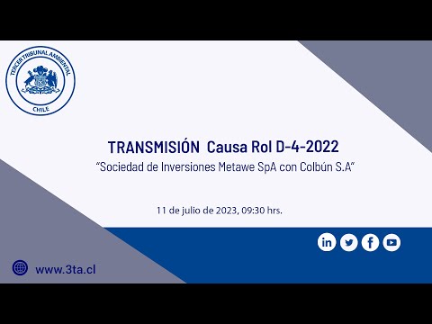 Transmisión causa D-4-2022