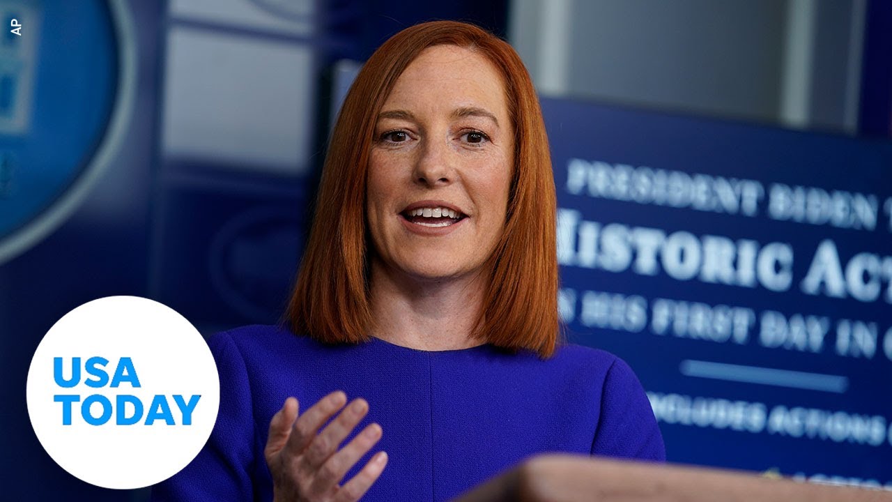 White House press secretary Jen Psaki gives press briefing USA TODAY