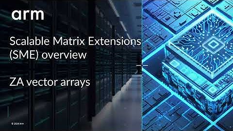 SME Overview – ZA Array Vectors (3/6)