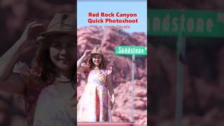 Red Rock Canyon Quick Photoshoot #lasvegas #nevada