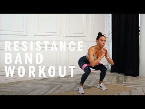 15 MINUTE RESISTANCE BAND LEG WORKOUT 