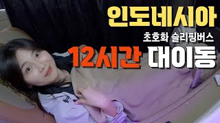 최악의 스위트 클래스 슬리핑버스 후기 「인도네시아- 1」