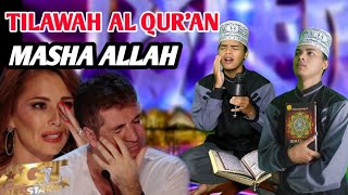 reciting the Qur'an It is very melodious to touch the hearts of the jury - American Got Talent #agt