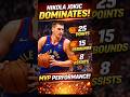 Nikola Jokic DOMINATES! 25 PTS 15 REB